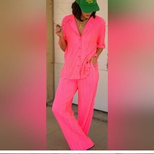 Plisse set SHORT SLEEVE version